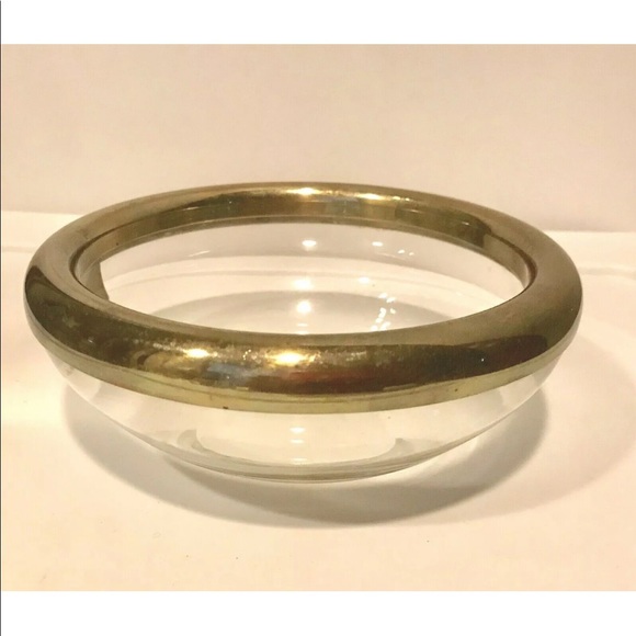 New Vintage Italian Hand Made Glass Bowl Italy - Picture 9 of 16